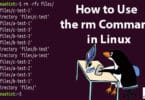 How to Use the rm Command in Linux