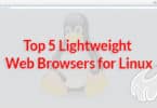 Top 5 Lightweight Web Browsers for Linux