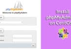 Install phpMyAdmin 5 on CentOS 8