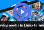 Playing media in Linux terminal