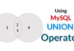 Using MySQL UNION Operator