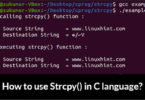 How to use Strcpy() in C language?