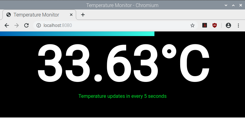 Temperature Monitor as you can see