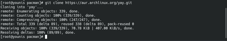 git clone archlinux