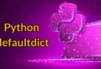 python defaultdict