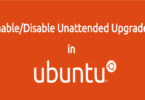 Enable Disable Unattended Upgrades in Ubuntu