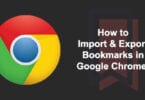 How to Import and Export Bookmarks in Google Chrome?