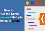 How to Run the Same Command Multiple Times in Linux