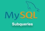 MySQL Subqueries